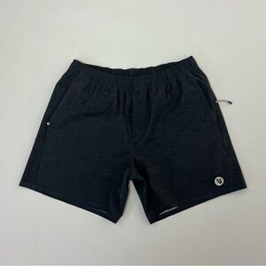 Grey men’s vuori shorts. 5.5” inseam